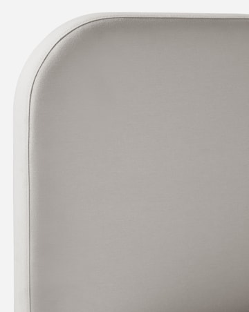 Emery Fabric Bed Frame with 3 Layer Memory Foam Hybrid Mattress