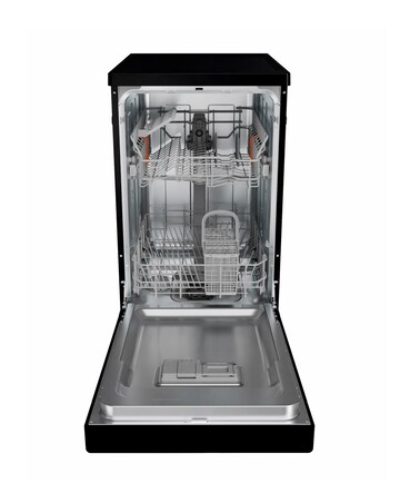 Hotpoint HP2FE10CS90BUK Slimline Dishwasher 10 Place Settings Black + Install