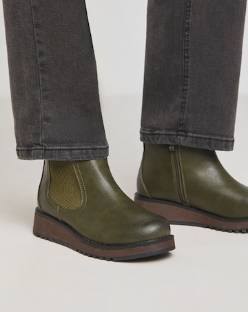 Heavenly Feet Rolo Chelsea Boot Extra Wide EEE Fit
