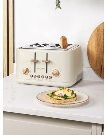 Salter Pebble Stone Kettle, Toaster & Canister Bundle