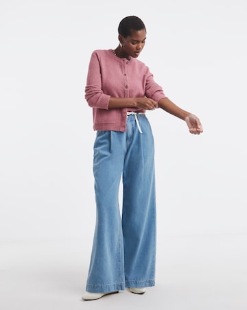 Rose Crew Neck Cardigan