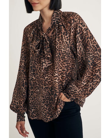 Nobody's Child Goldie Leopard Blouse