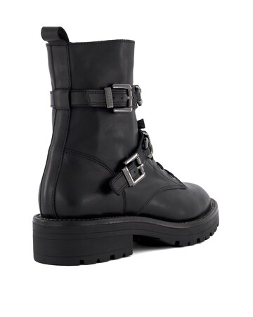 Dune Plazas Buckle Chain Boots Standrad D Fit