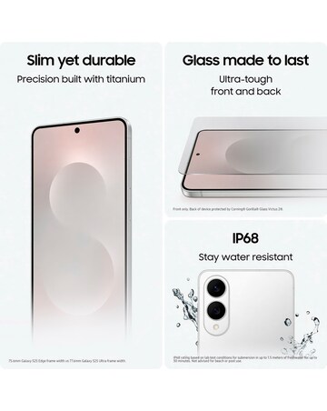 Samsung Galaxy S25 Edge 512GB - Titanium Icyblue