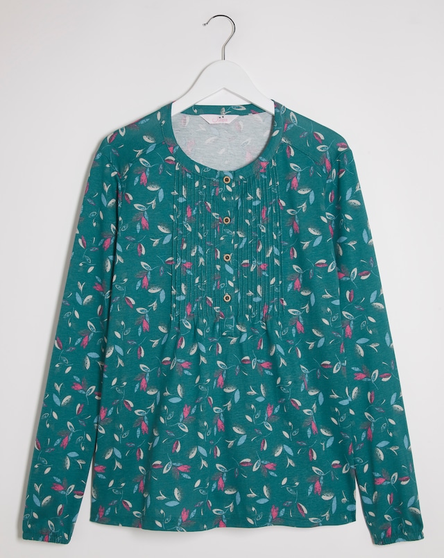 Julipa Pintuck Jersey Top