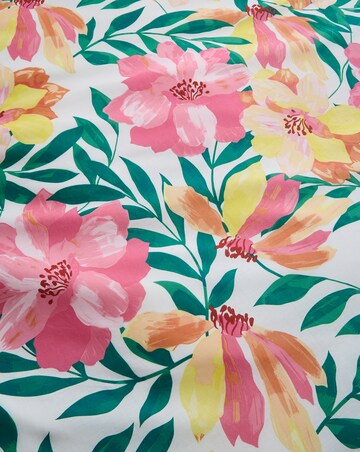 Trina Floral Cotton Blend Duvet Cover Set