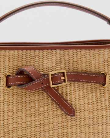 Mango Raffia Bucket Bag