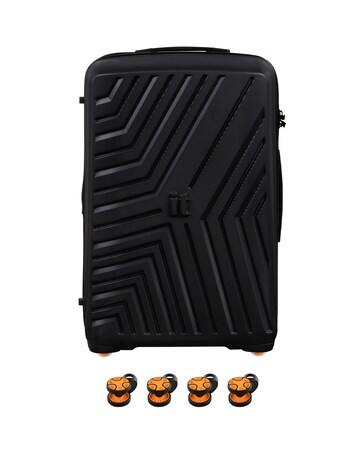 IT Luggage Convertible Medium Suitcase with Removable Wheels