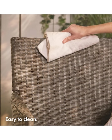 VonHaus Bali Rattan Garden Bistro Set