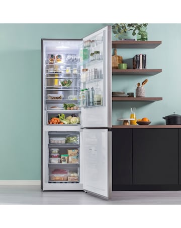 Hisense RB470N4SICUK Total No Frost Fridge Freezer - Stainless Steel