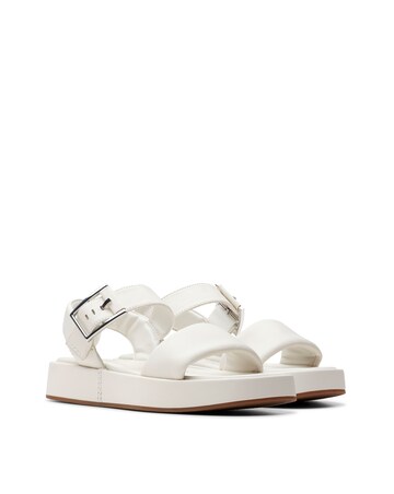 Clarks Alda Strap Leather Sandal Standard Fit