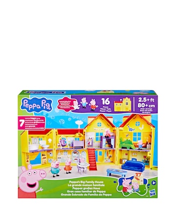 Peppa Pig's Big Family House Playset with Baby Evie