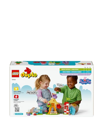 LEGO DUPLO Peppa Pig Funfair Toddler Learning Toy 10453