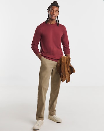 Long Sleeve Crew Neck T-Shirt Long - Port