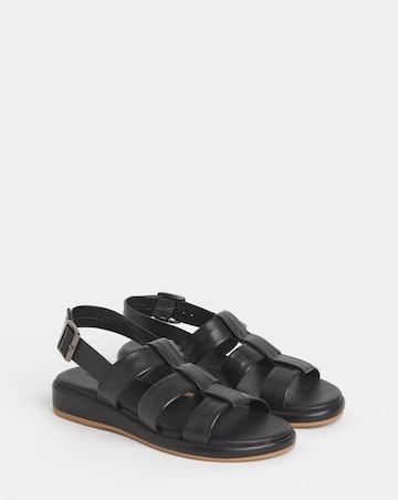 Estrella Leather Tubular Fisherman Sandals - Extra Wide Fit (EEE)