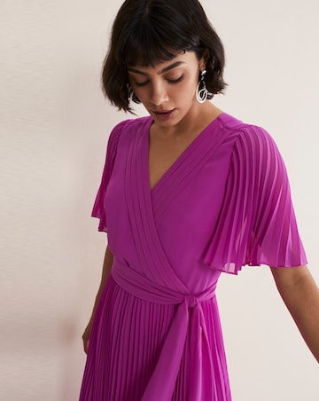 Phase Eight Kendall Pleated Midi Dress