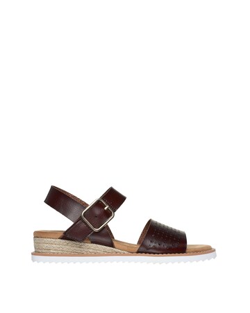 Skechers Desert Kiss Sunny Flair Leather Sandals