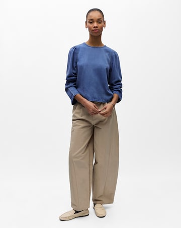 OBJECT Denim Long Sleeve Top