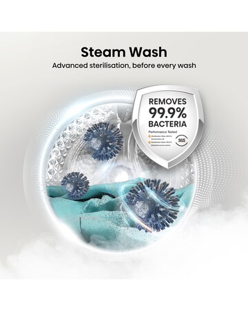 Hisense 3S Series WF3S9043BW3 WiFi-enabled 9kg 1400 Spin Washing Machine - White