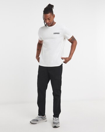 Napapijri Vignoni Back Graphic T-Shirt - White