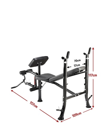 Marcy BE1000 Adjustable Workout Weight Bench