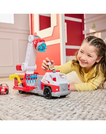 Paw Patrol Fire Rescue Rapid Reload Fire Truck with Lights and Sounds