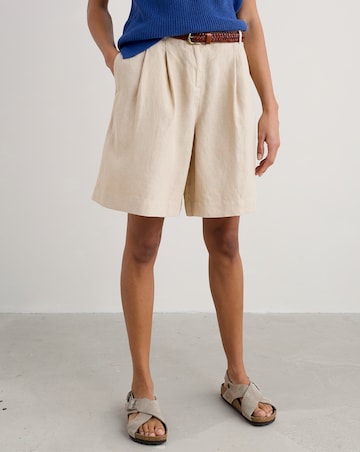 Seasalt Cornwall Clover Bloom Linen Shorts