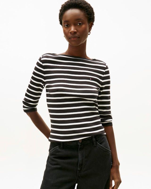 Tommy Hilfiger Slim Body Boat Neck