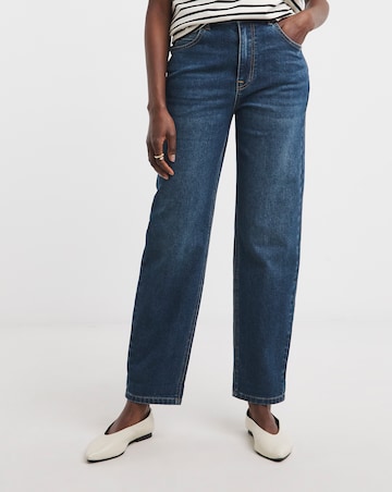 Mid Blue Boyfriend Jeans