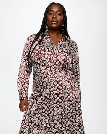 Mango Flowy Printed Dress