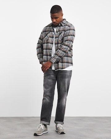Premium Grey Wash Loose Fit Jean