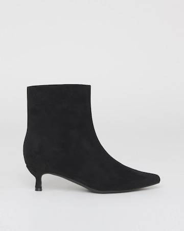 Mambo Kitten Heel Ankle Boots - Extra Wide Fit (EEE)