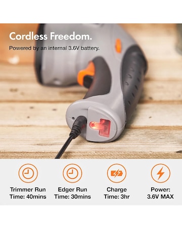 VonHaus - 3.6V 2 in 1 Cordless Trimmer