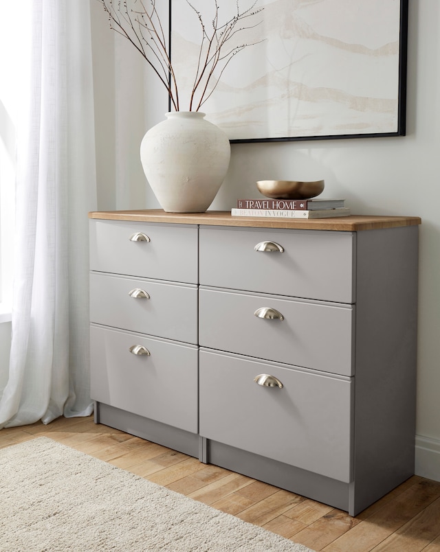 Brooke Ready Assembled 6 Drawer Chest