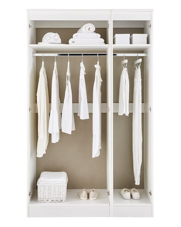 Richmond 3 Door Mirrored Wardrobe