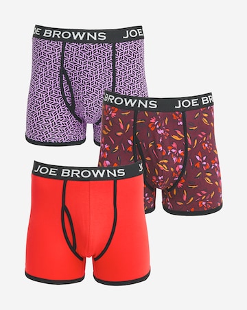 Joe Browns 3 Pack Boxers