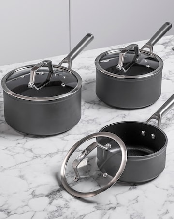 Ninja Foodi ZEROSTICK 3-Piece Pan Set 16,18,20 CM