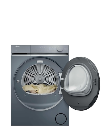 Haier X7 HD100-C367GU1-UK Wi-Fi 10kg Heat Pump Tumble Dryer Graphite