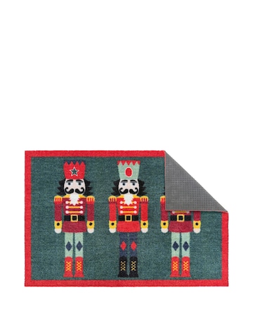 My Mat Nylon Indoor Pattern Christmas Nutcracker Doormat