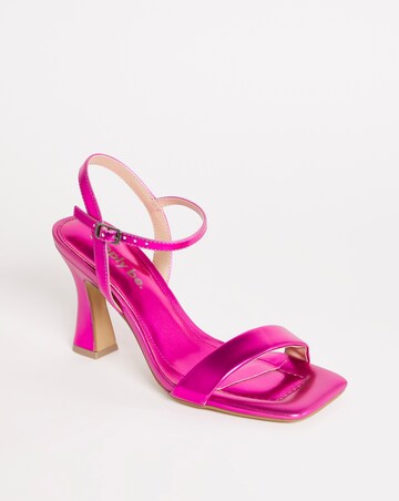 Malin Barely There Flare Heeled Sandals Wide Fit