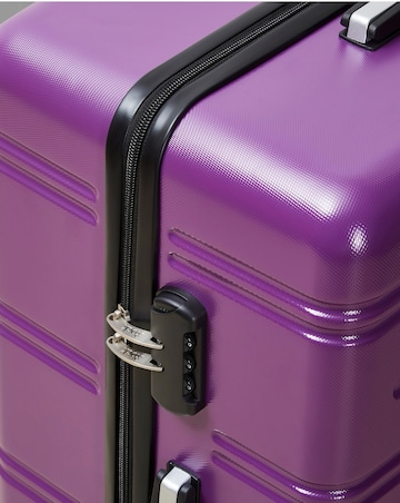 Rock Lisbon Cabin Suitcase - Purple