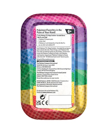 Pokemon TCG: Mega Evolution Ascended Heroes - Mini Tins - Clefairy & Chikorita