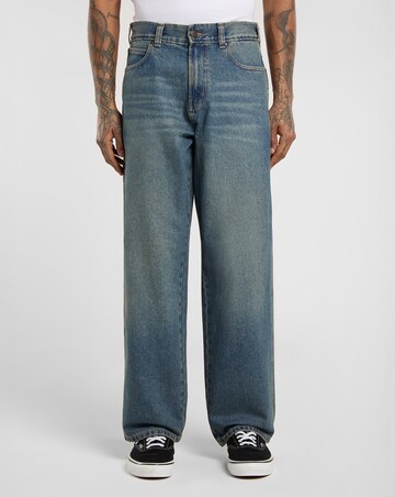 Dickies 954 Relaxed Straight Work Jeans - Khaki Tinted Blue