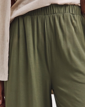 2 Pack Blush/Khaki Jersey Culottes