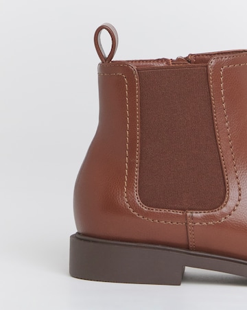 Bettina Classic Ankle Chelsea Boots - Wide Fit (E)