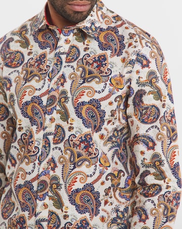 Joe Browns Smarten Up Paisley Shirt Long Length