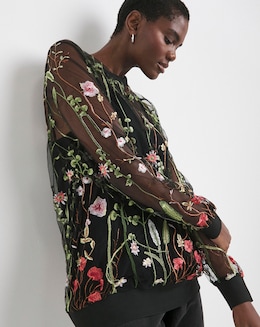 Joe Browns Beautiful Embroidered Top with Cami