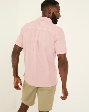 Fatface Bugle Shirt - Dusky Pink