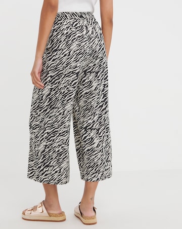 Spun Viscose Pull On Culottes