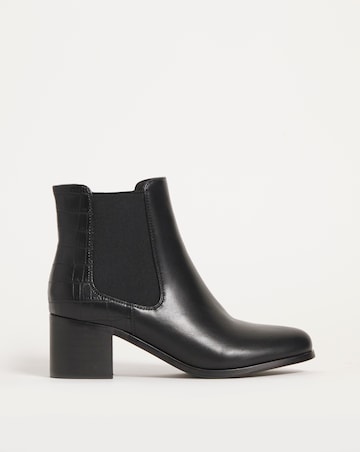 Cushion Walk Block Heel Boot EEE Fit